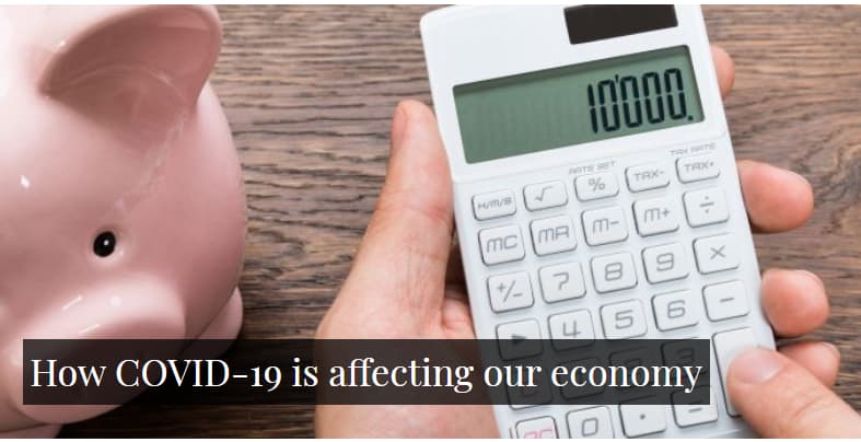 Piggy bank and calculator image