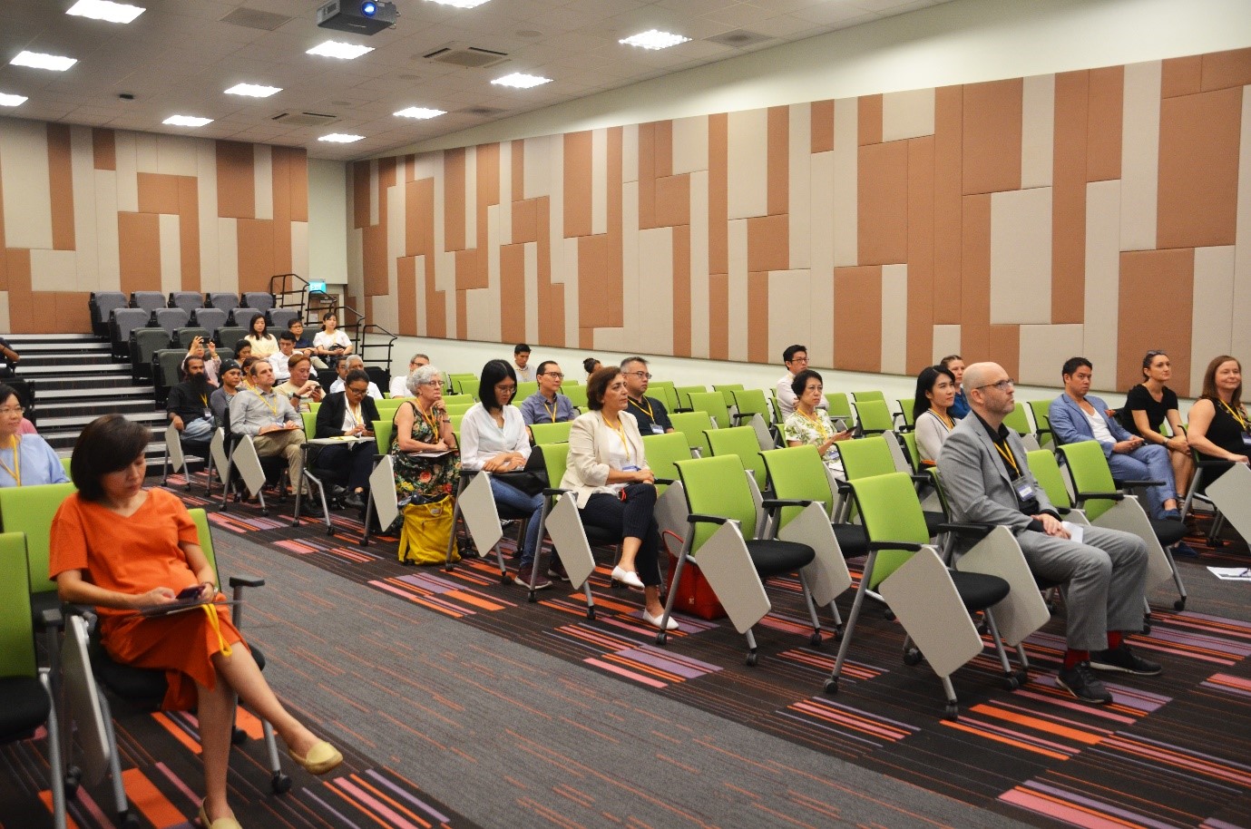 Participants during one of the symposium’ sessions