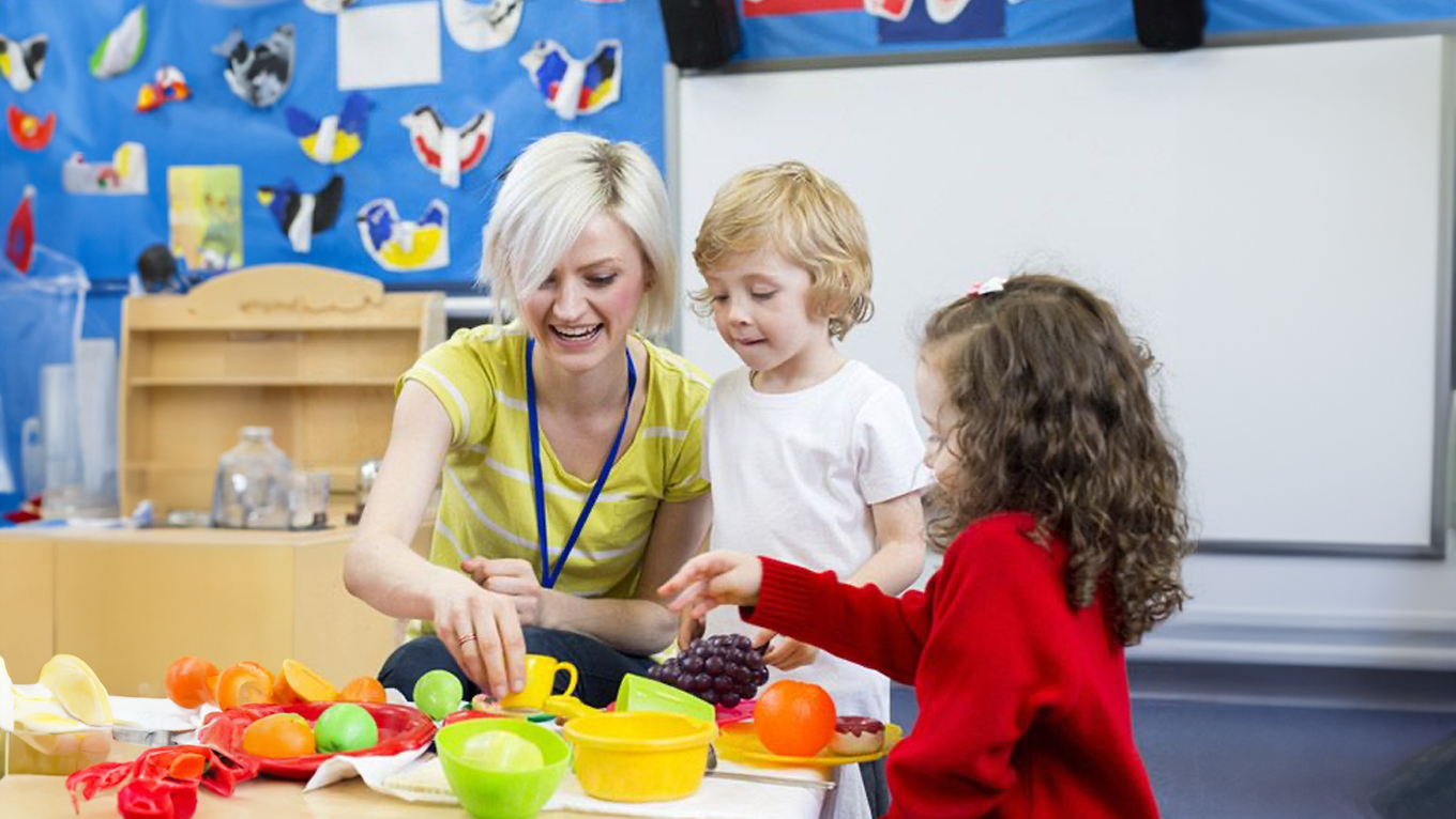 Student within a classroom
