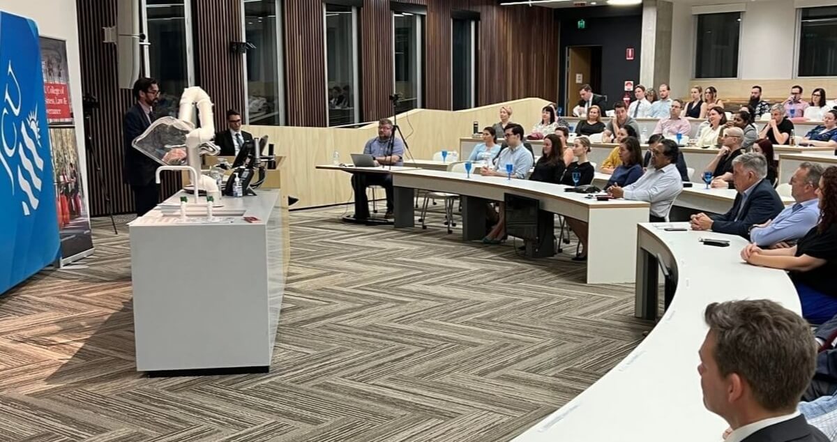 Mayo Lecture audience. 