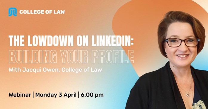 JCULSS LinkedIn Event with Jacqui Owen. 