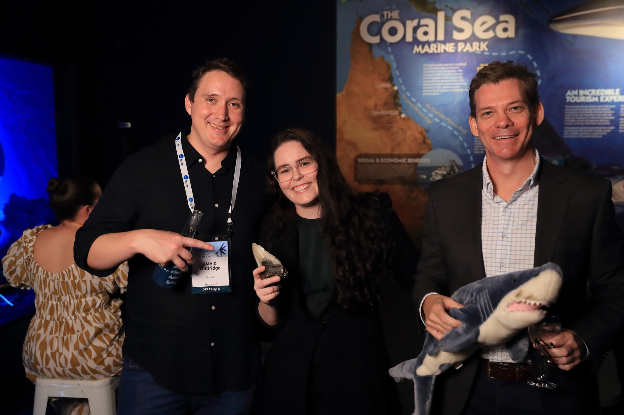 CBLG staff at a marine park. 