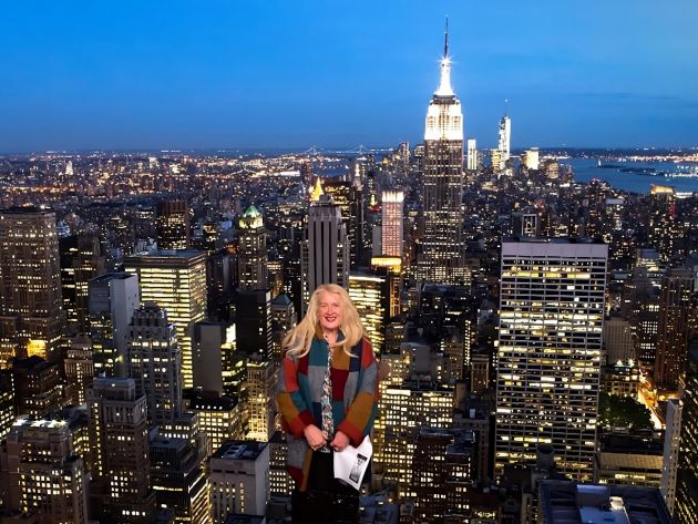 Image: Dr Floyd at the Empire State Building, New York City. 
