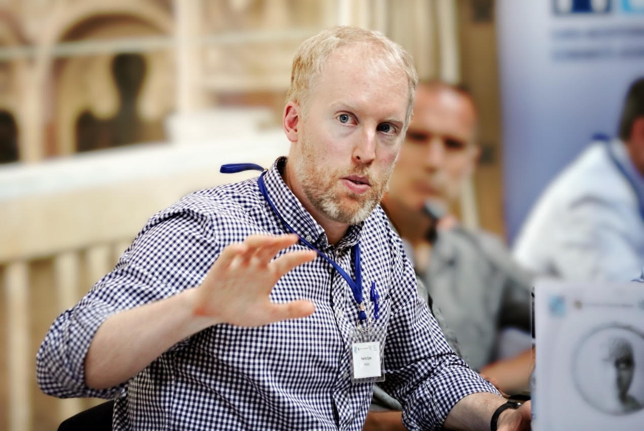 Dr Harris Eyre at Conference