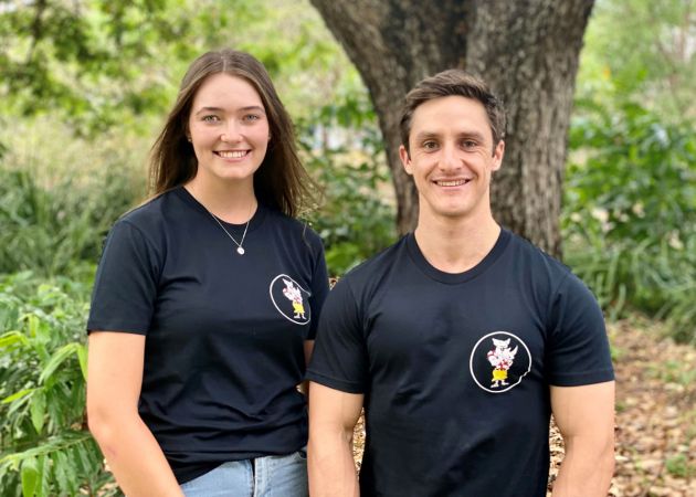 Hayley Skinner and Jasper Lawson