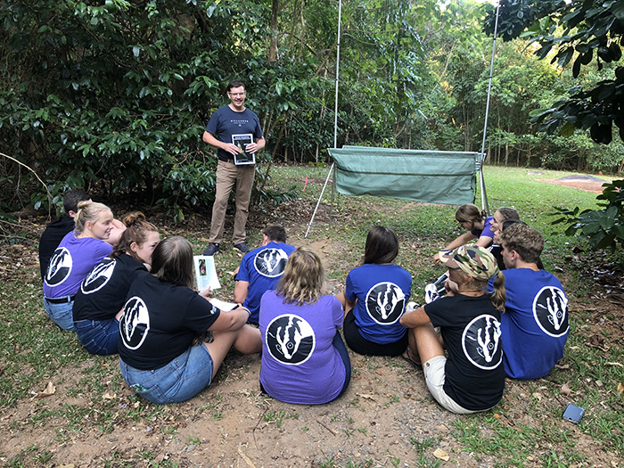 Classroom in the rainforest