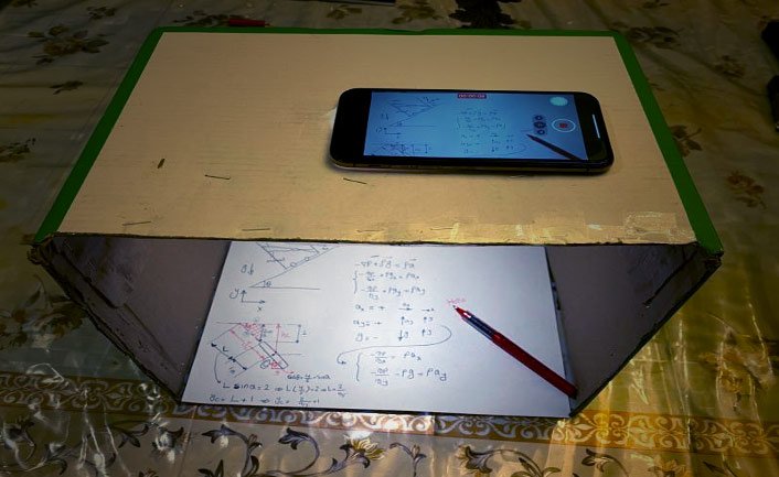 Makeshift document recorder