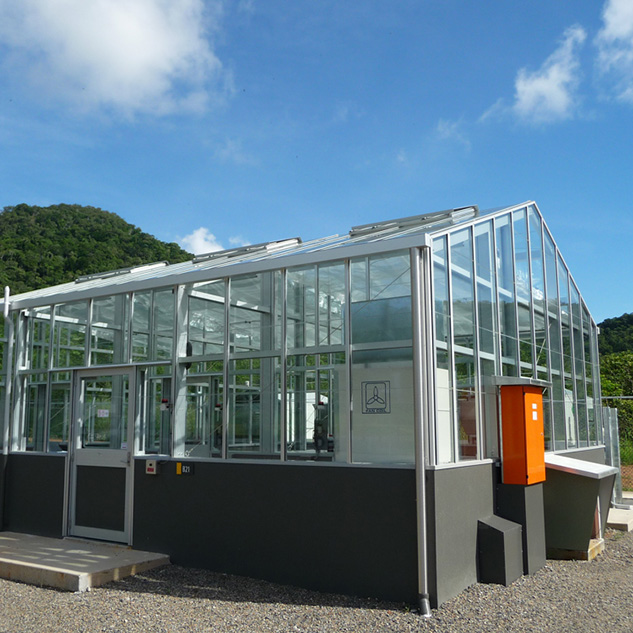 CO2/temperature controlled glasshouse CO2/temperature controlled glasshouse