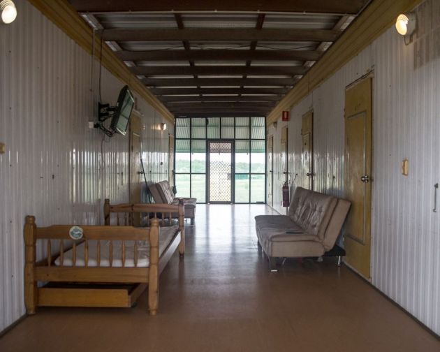 Fletcherview station has self-contained accommodation for up to 12 people.