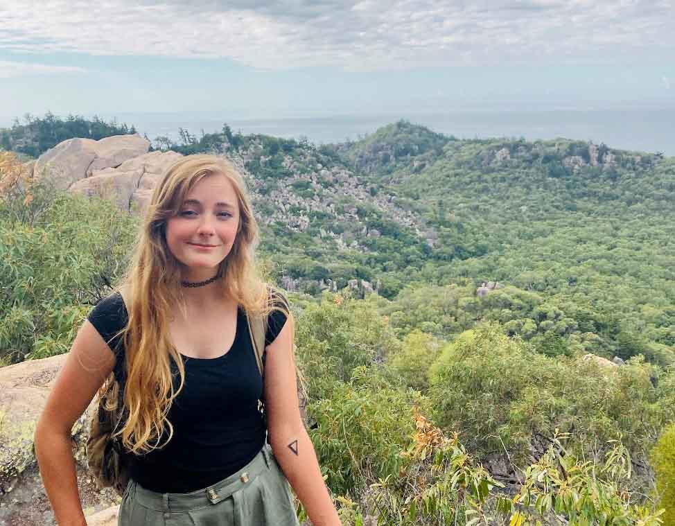 Carissa Bell on Magnetic Island.