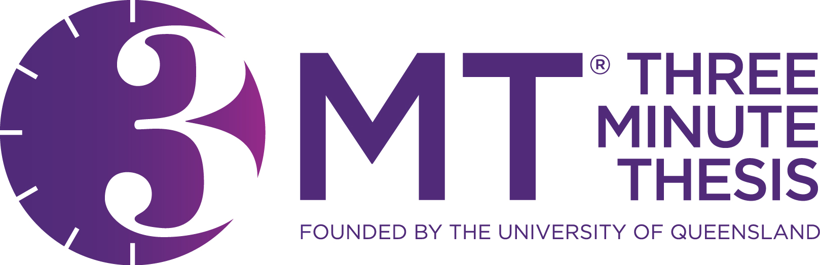 3 minute thesis logo.
