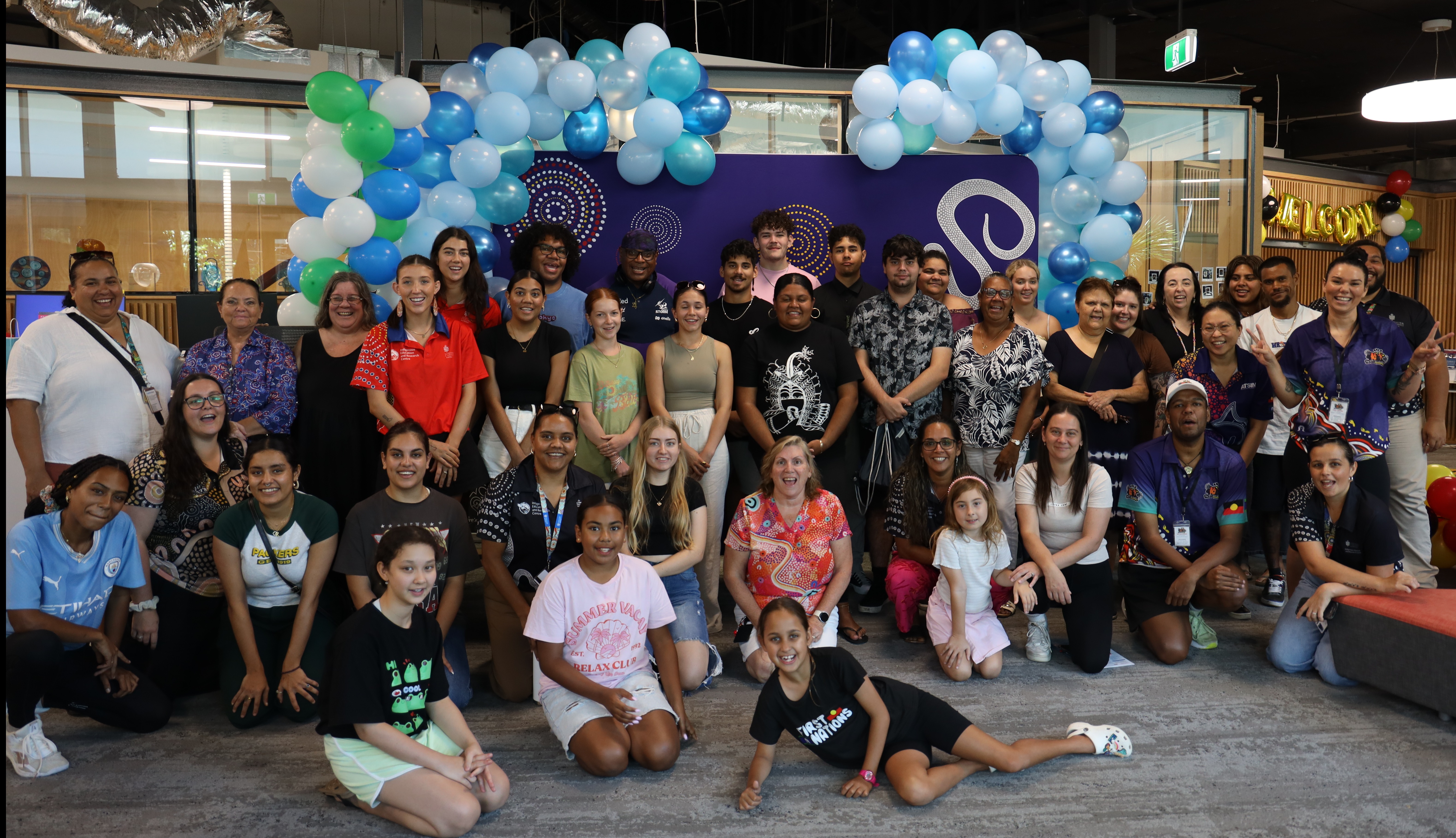 Group photo of Welcome Day