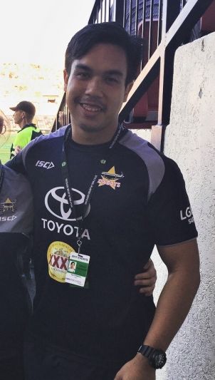 Anthony Nicholls during Cowboys intership