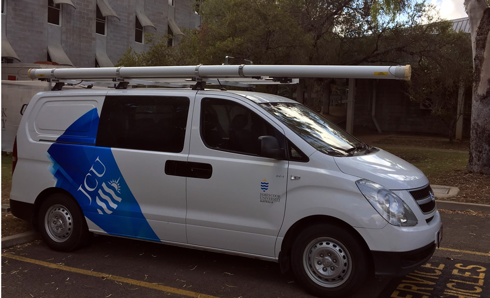 technical support van.