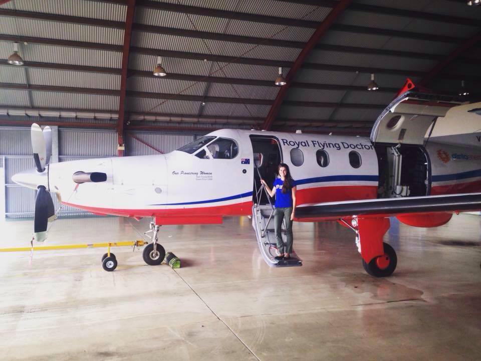 Carolyn Reimann Royal Flying Doctor Service. 