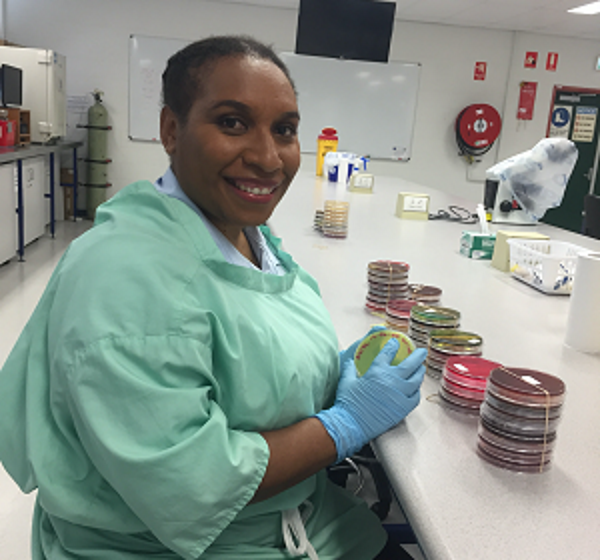 Valentina Yamenea at JCU Townsville campus