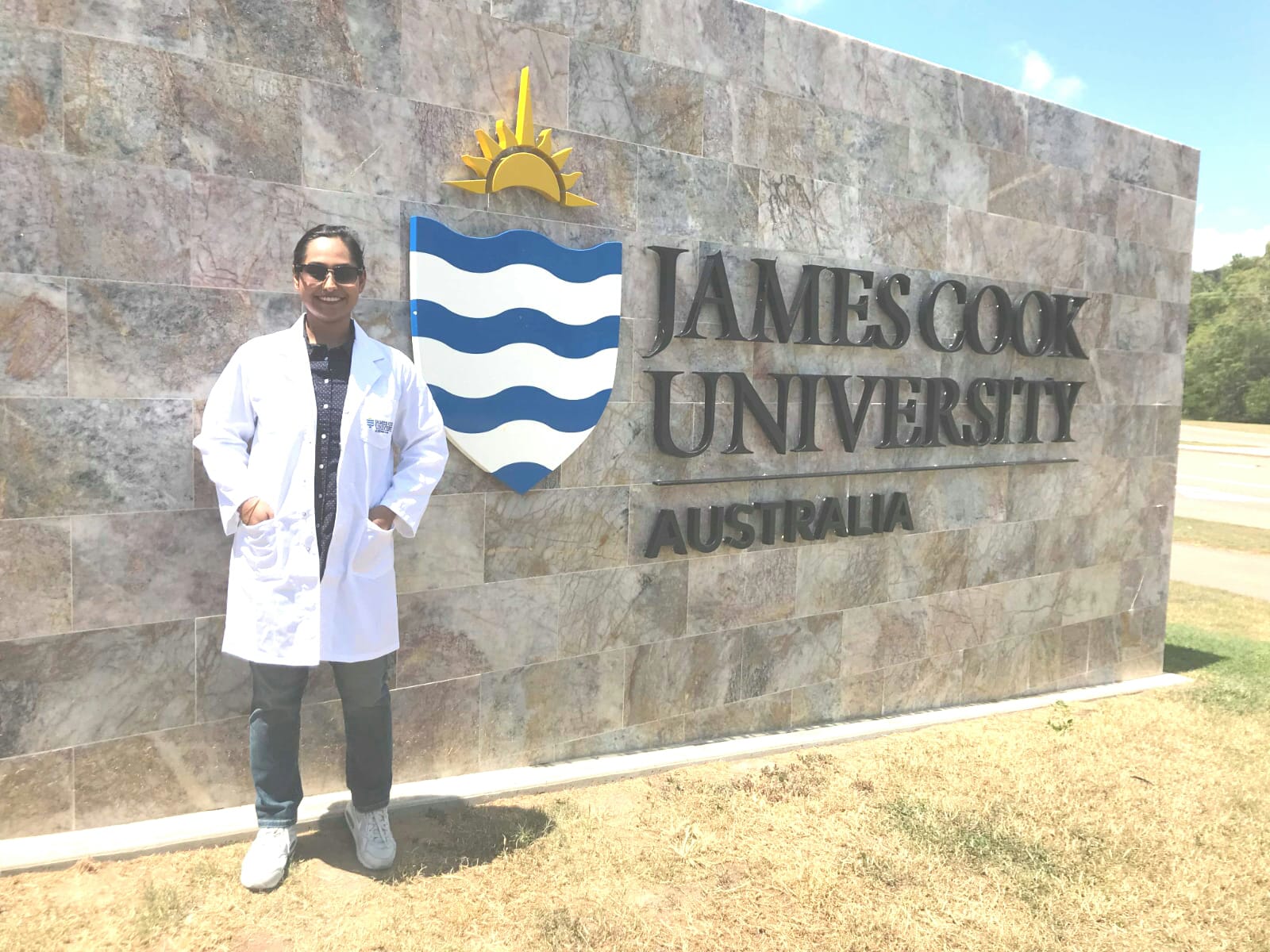 Aneesha Ghosh at JCU Townsville Campus