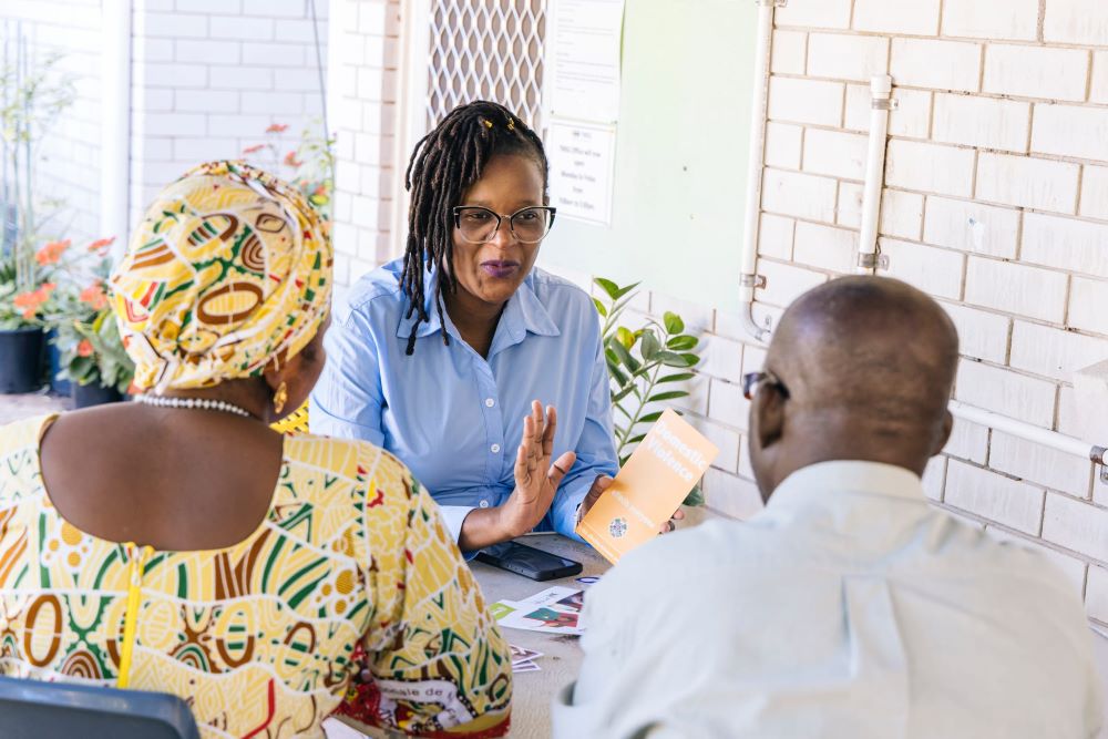 Vimbayi on placement with clients