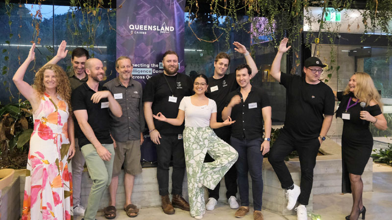 QLD AI hub group photo