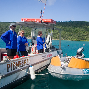 people on boat