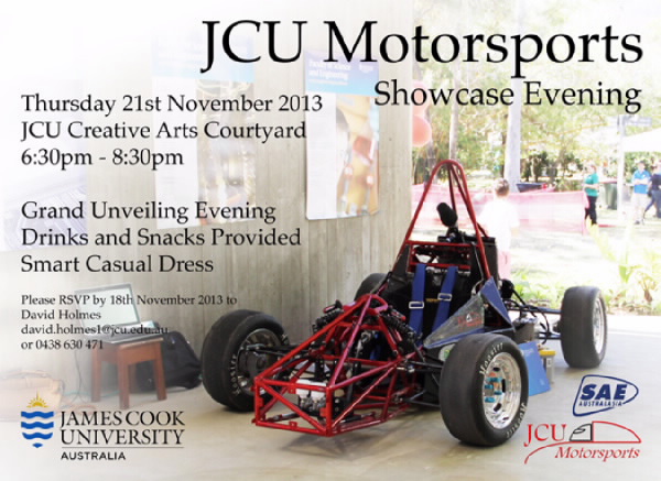 Showcase evening flyer