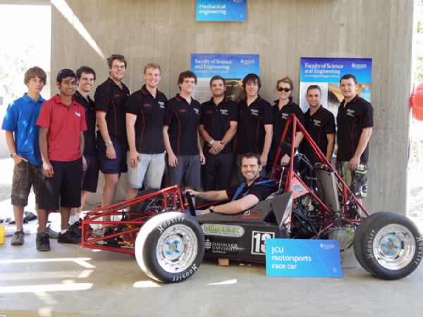 Motorsports at JCU Open Day