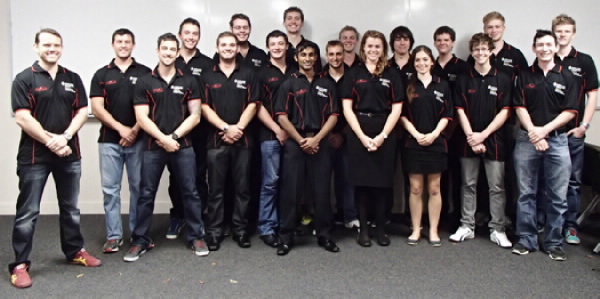 2013 JCU Motorsports Team Photo