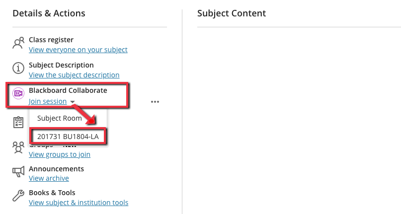 Where to join an online class