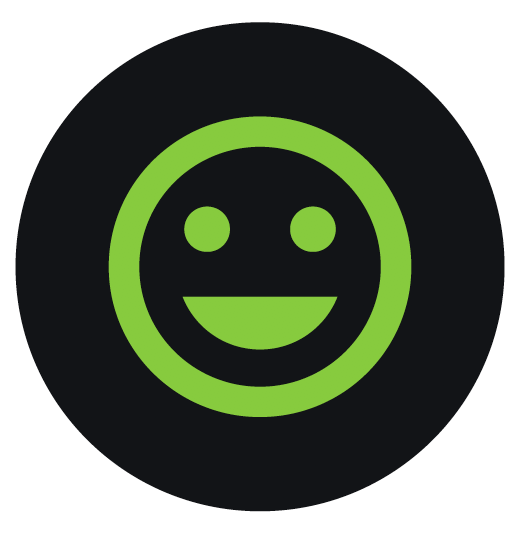 Happy face icon
