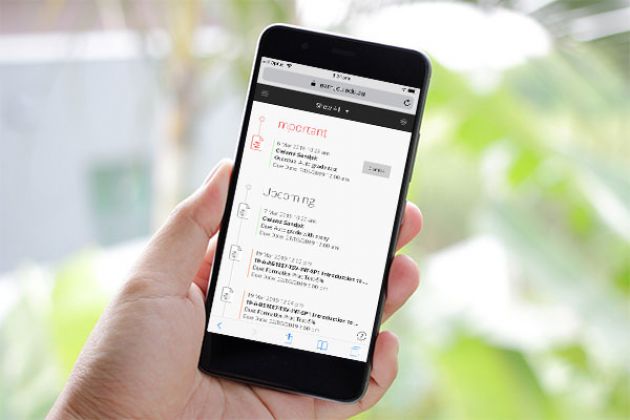 Activity stream on mobile