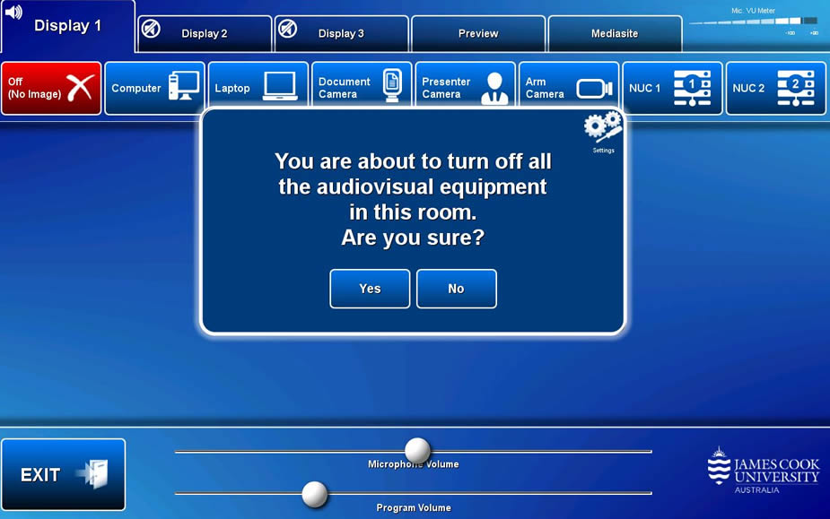 turn off system