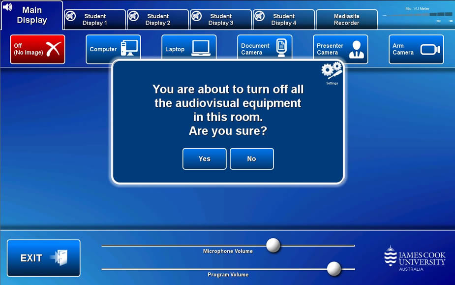 turn off system