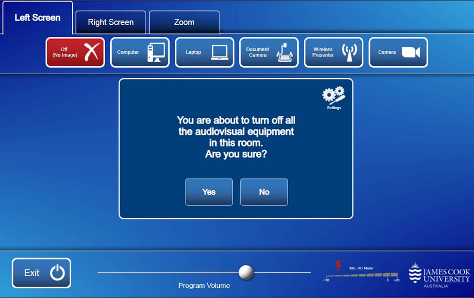 turn off system