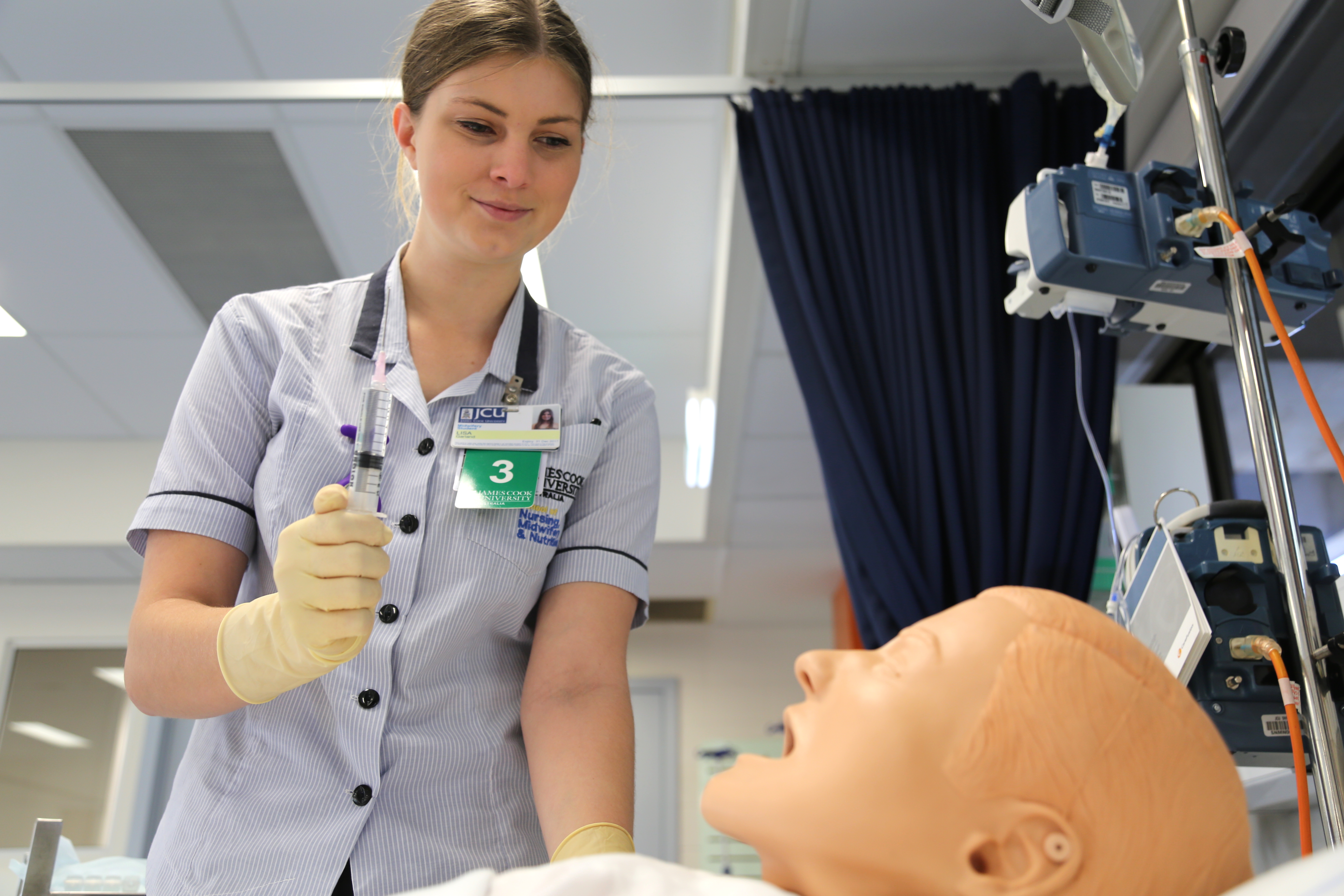 Nursing student, Lisa Garland