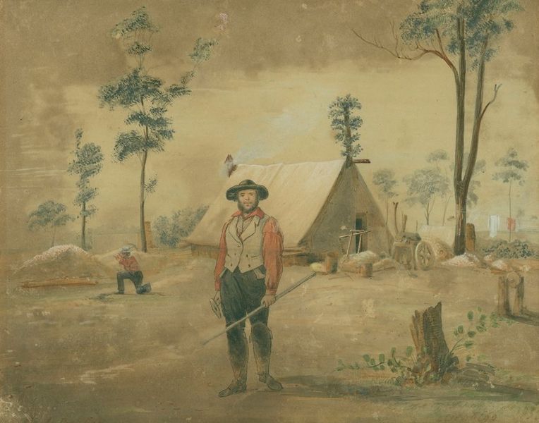 Ludwig Becker - Bendigo 1853