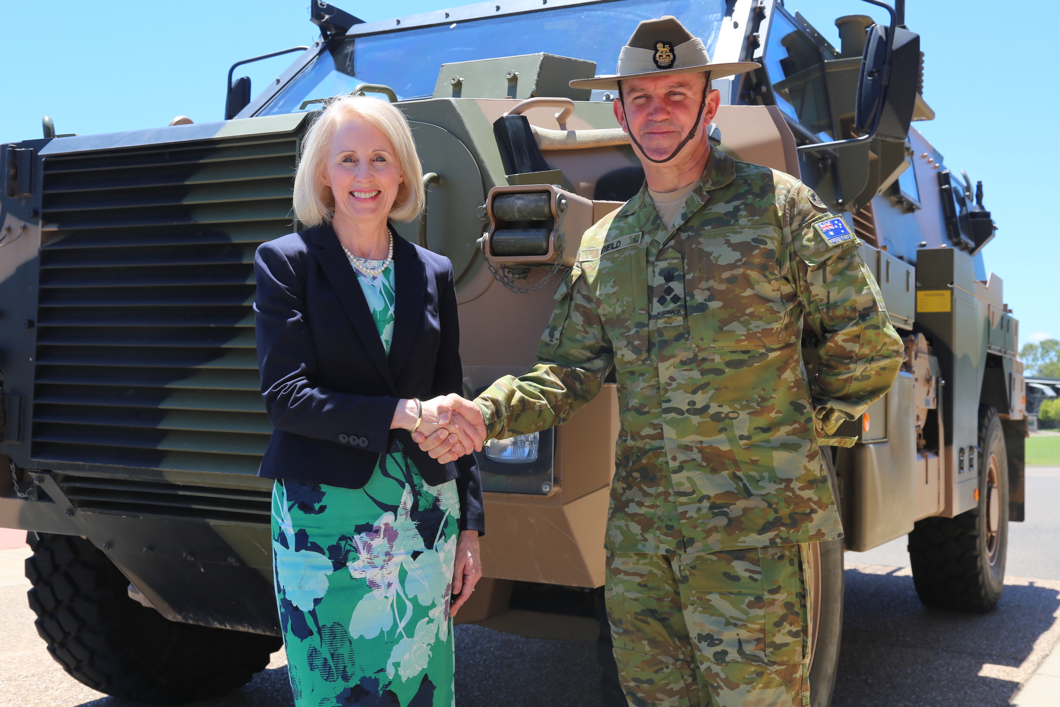 Prof. Sandra Harding and Brigadier Chris Field
