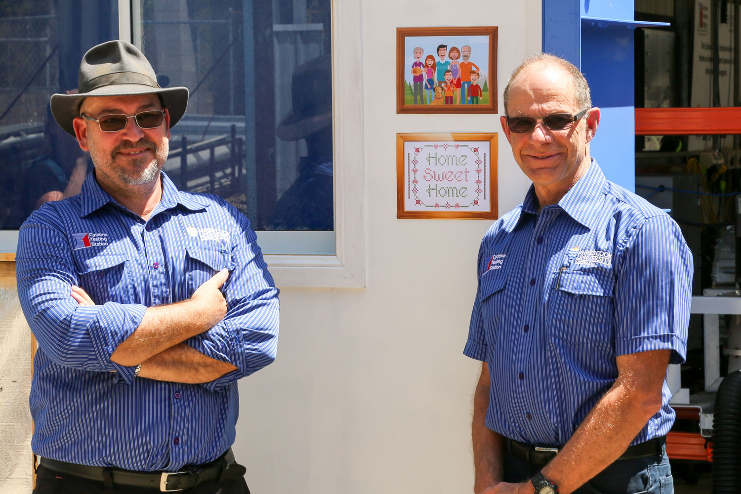 Dr David Henderson, Director CTS, and Dr Geoff Boughton, Adjunct Assoc Professor