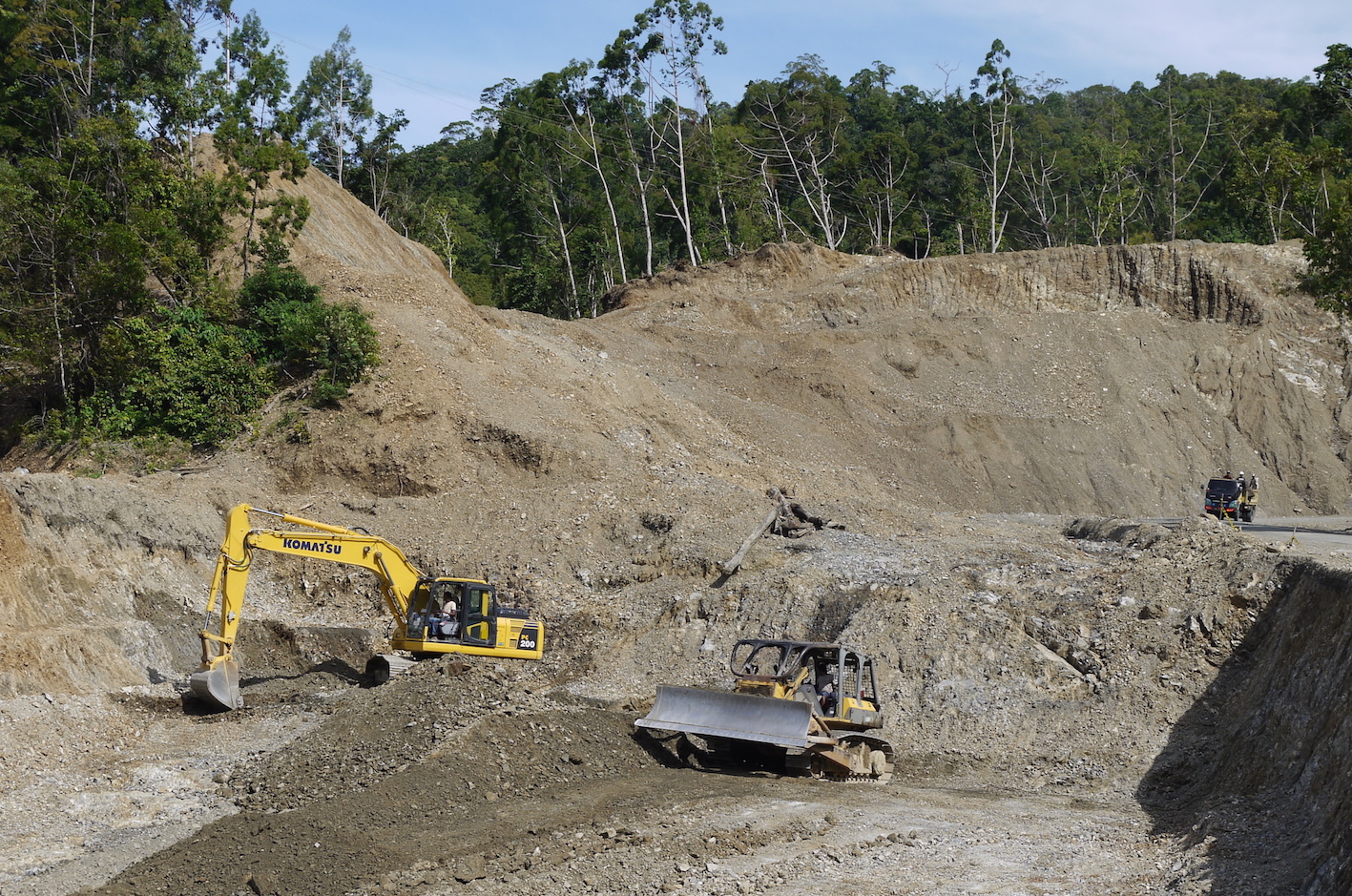 Papua road