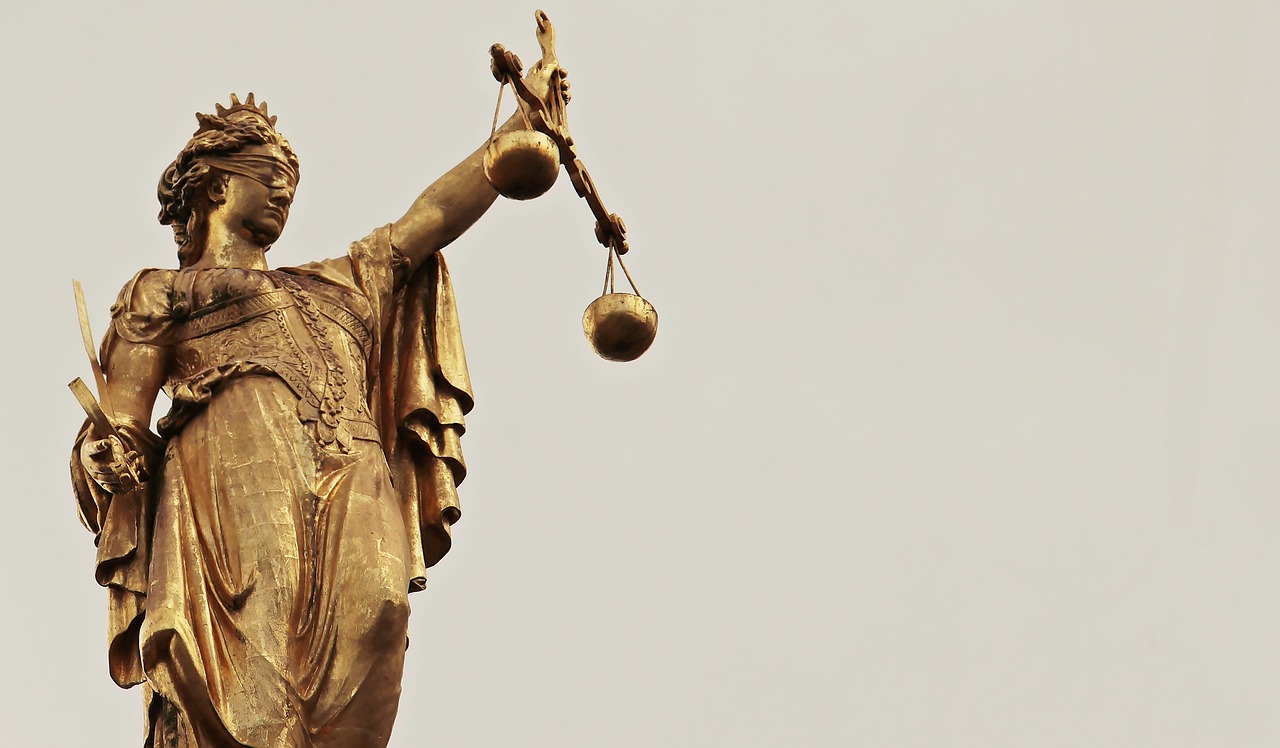 Justice statue