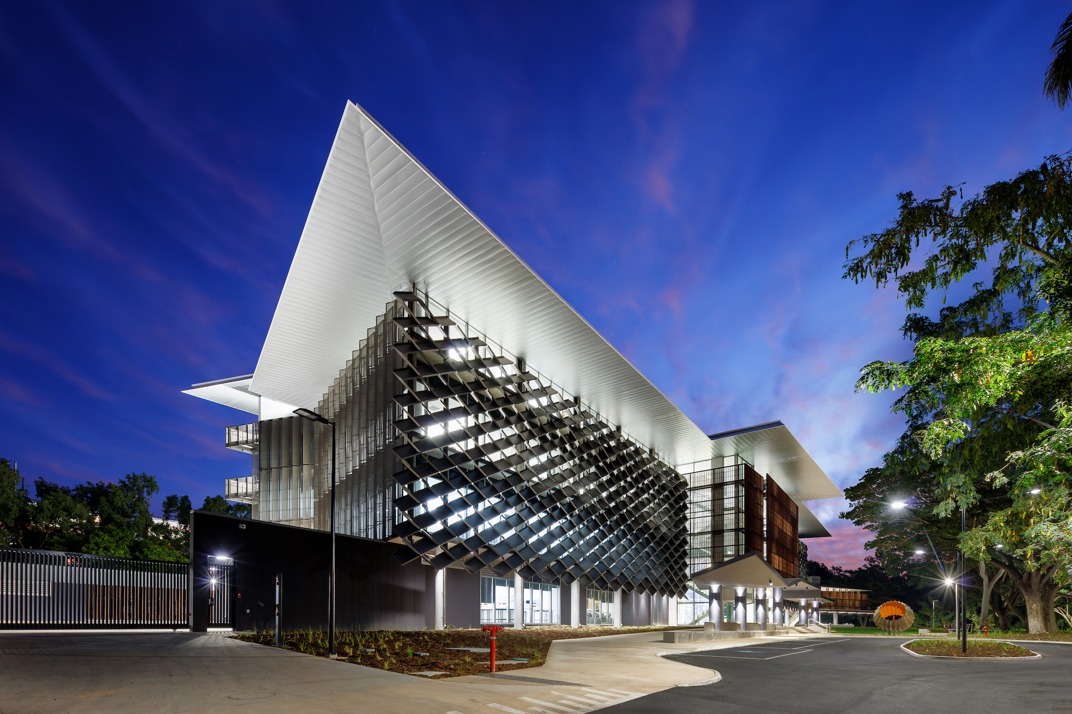 exterior of JCU's The Science Place building