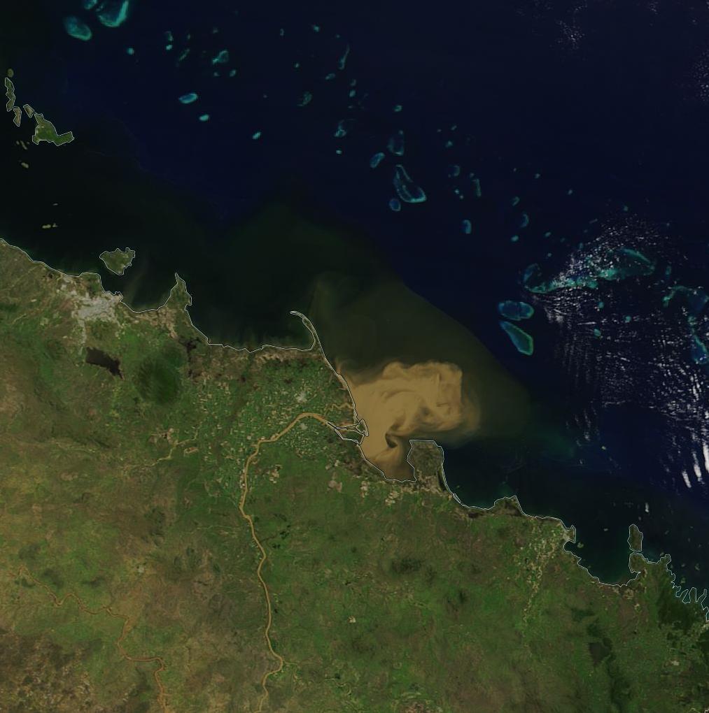 Flood plume