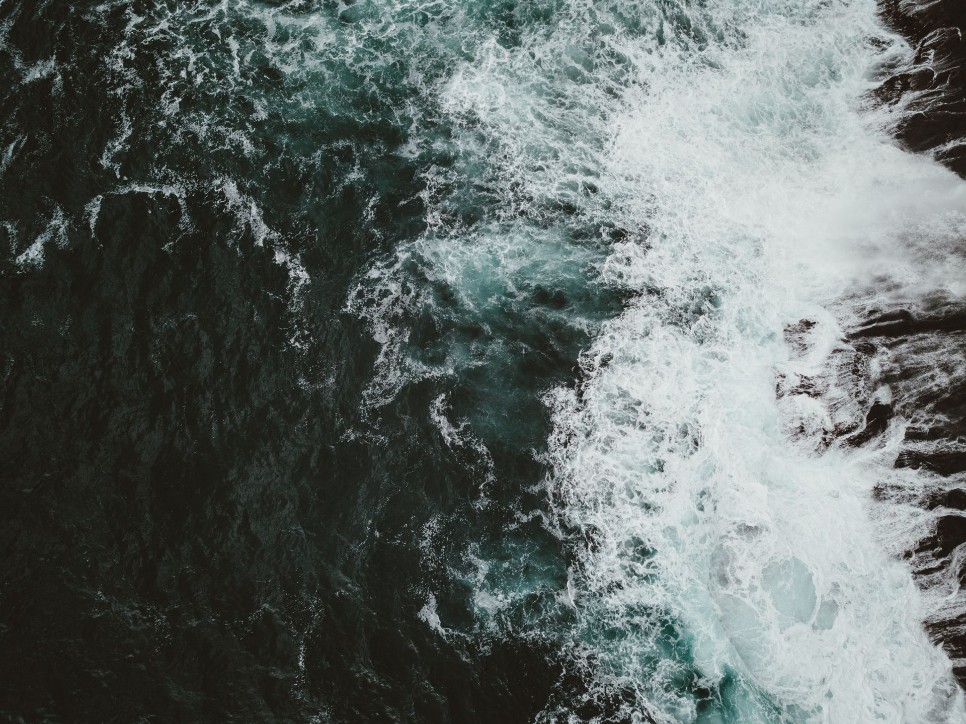 Rough sea