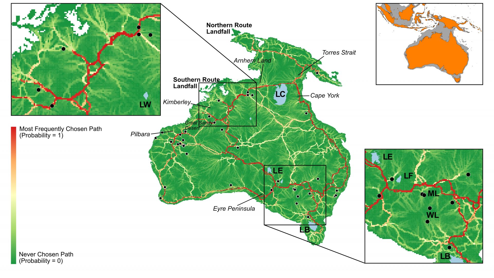 Australia map