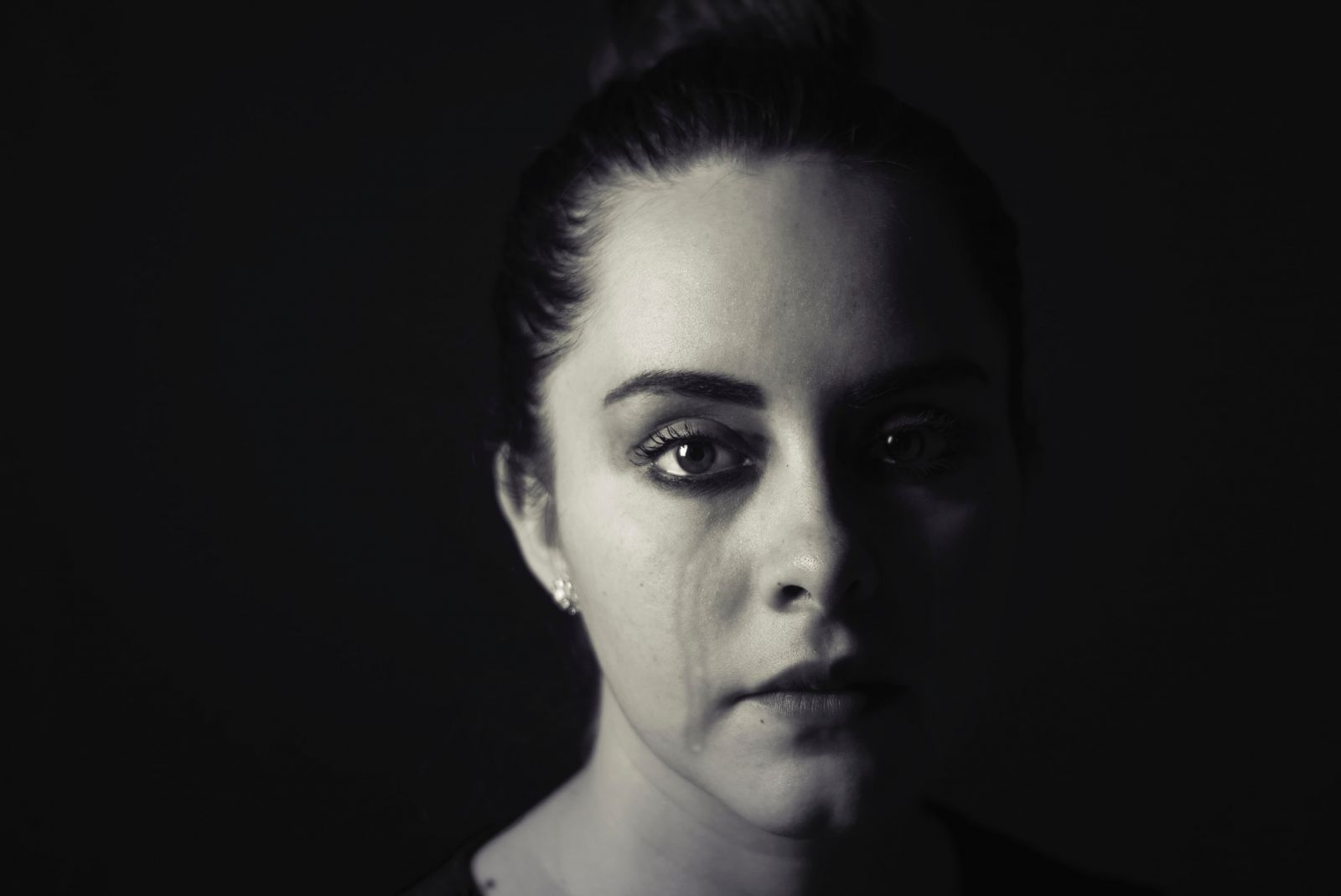 Sad teen