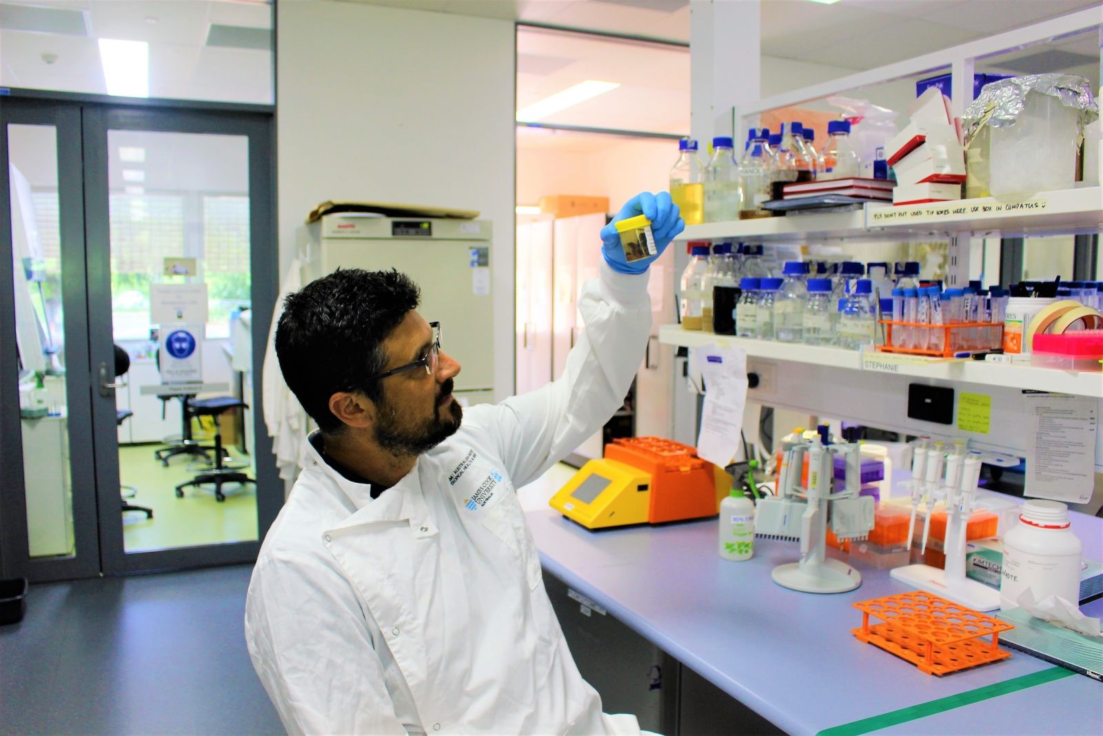 A photo of JCU molecular parasitologist Professor Alex Loukas.