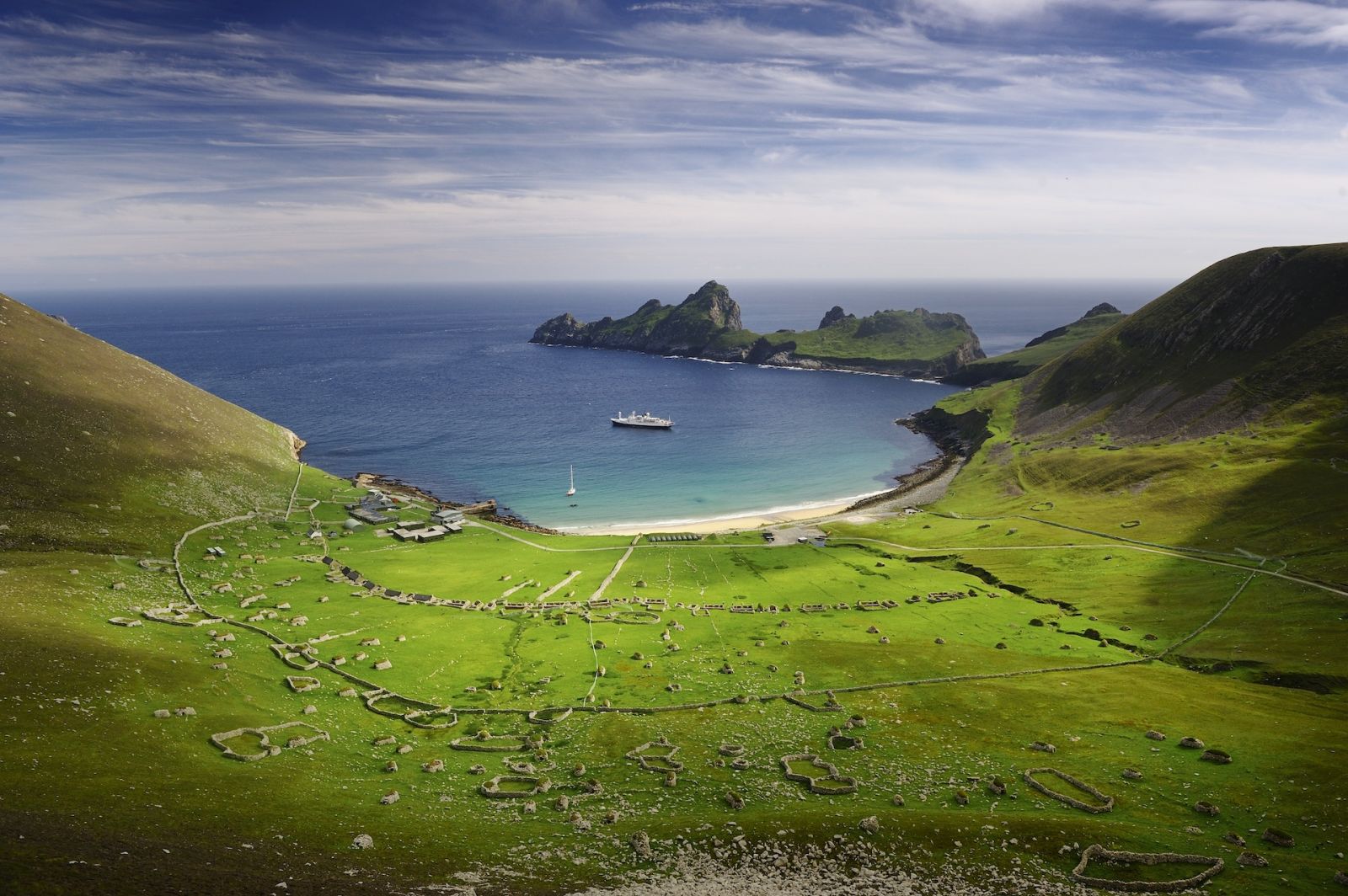 Image of Village Bay at St Kilda 