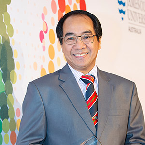 portrait of Jamaluddin Jompa