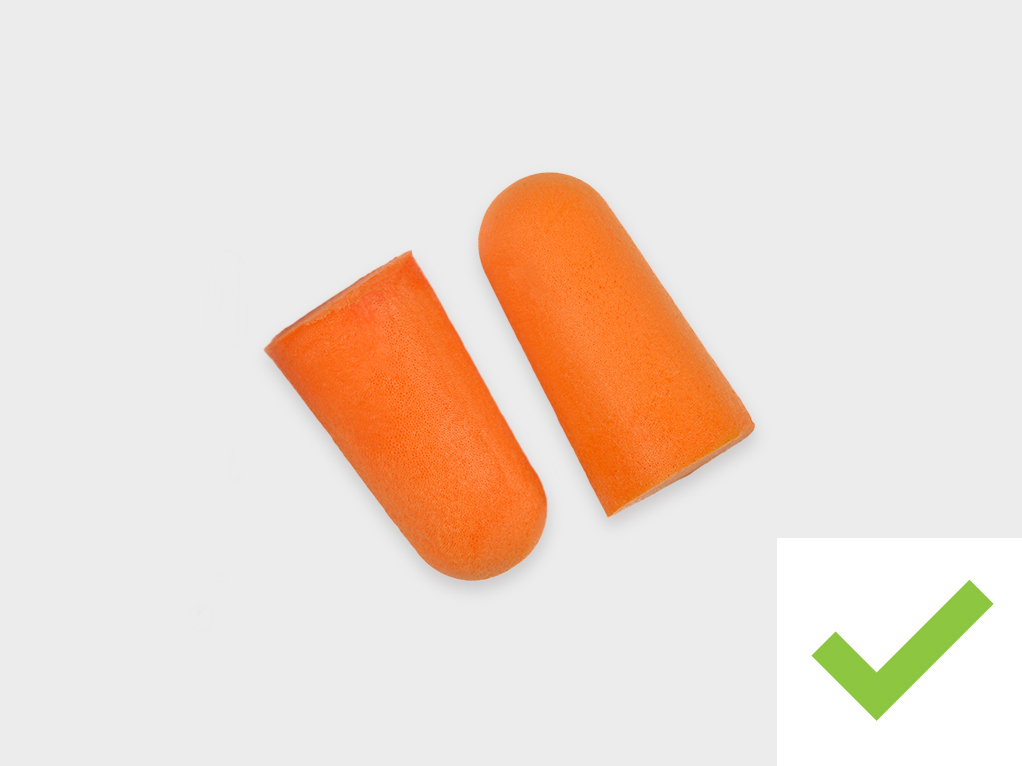 Ear plugs.