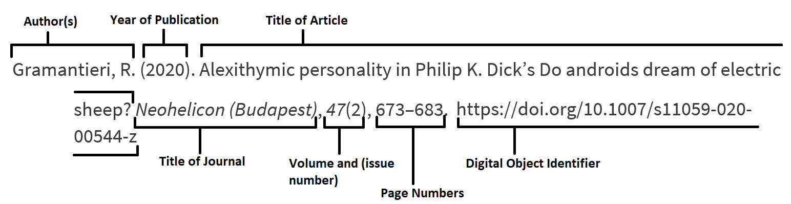 APA long form reference.