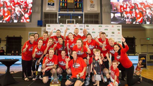 Dr Ainsley Walsh was part of a championship JCU Townsville Fire team
